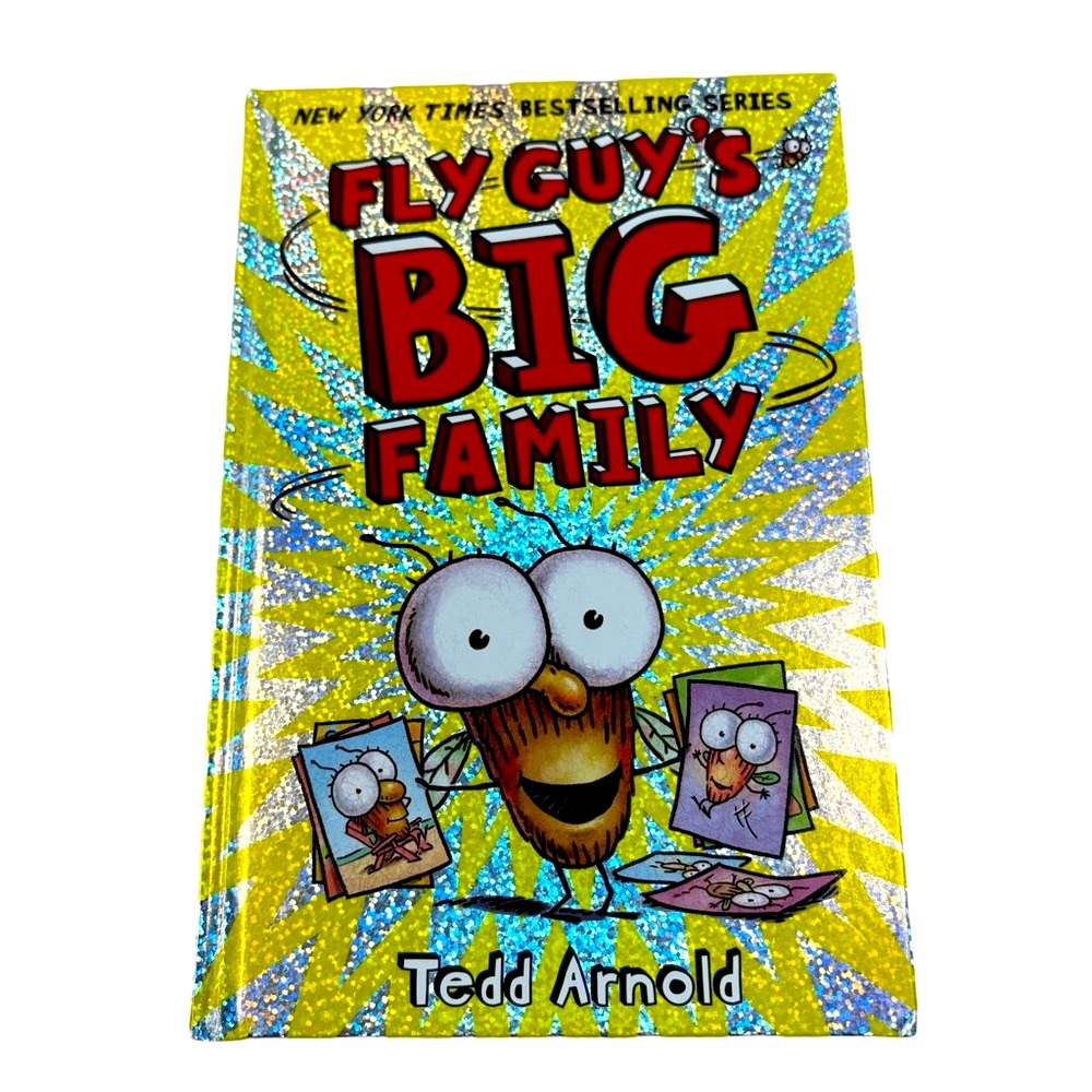 Fly Guys Big Family Hard Cover Book Early Reader